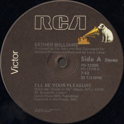 ESTHER WILLIAMS  - I'll Be Your PLeasure / Make It With You