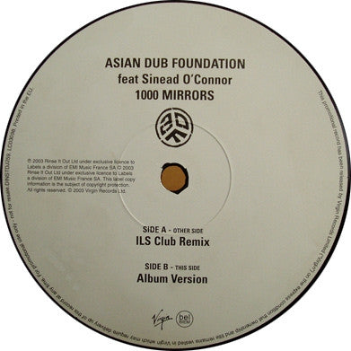 ASIAN DUB FOUNDATION FEAT SINEAD O'CONNOR - 1000 Mirrors