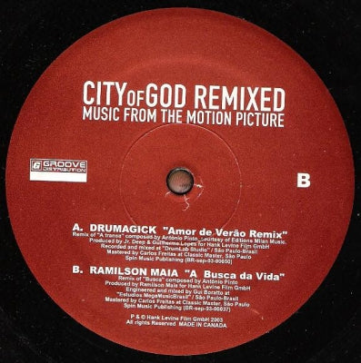 DRUMAGICK / RAMILSON MAIA - City Of God Remixed (Music From The Motion Picture)