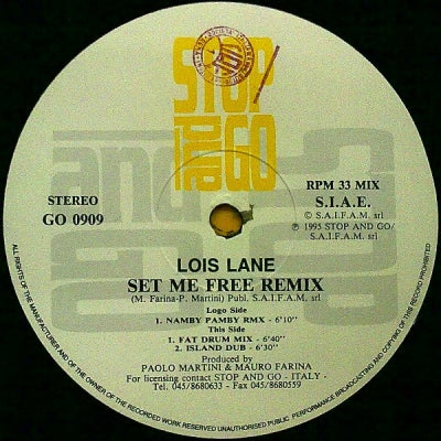 LOIS LANE - Set Me Free (Remix)