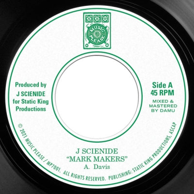 JAMES SCIENIDE - Mark Makers / Troubled Waters