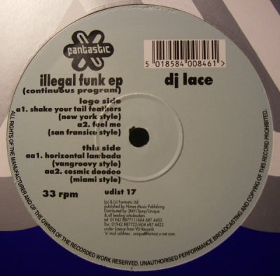DJ LACE - Illegal Funk EP