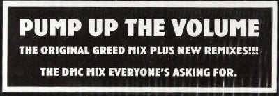 GREED - Pump Up The Volume