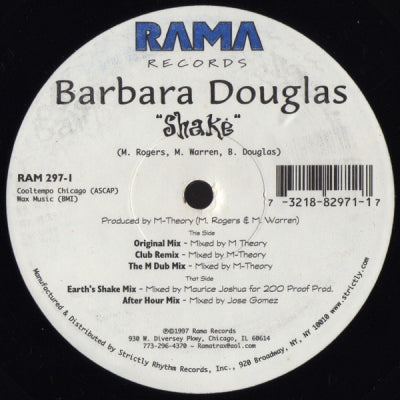 BARBARA DOUGLAS ‎ - Shake