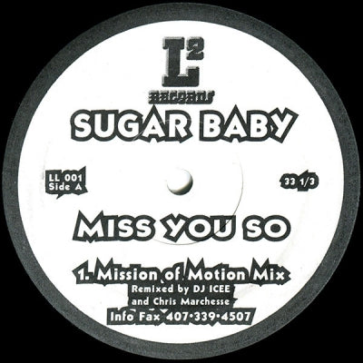 SUGAR BABY - Miss You So