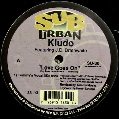 LUDO FEATURING J.D. BRATHWAITE / TUFF JAM - Love Goes On  / My Love