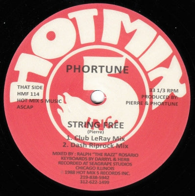 PHORTUNE - String Free / Can You Feel The Bass
