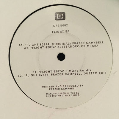 FRAZER CAMPBELL - Flight EP
