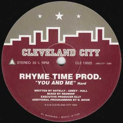 RHYME TIME PRODUCTIONS - You & Me