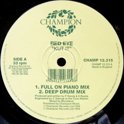 RED EYE - Kut It