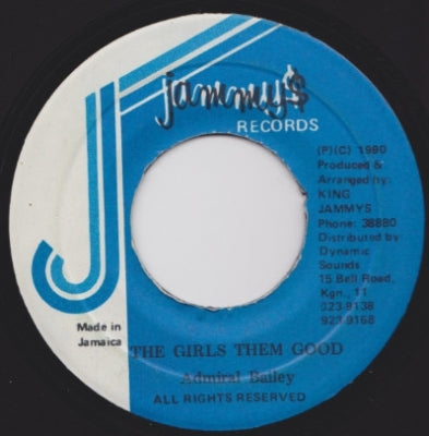 ADMIRAL BAILEY - The Girls Them Good