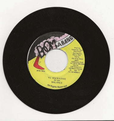 BALANCE / COMPUTER PAUL - Yu Backative / Telaviv