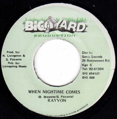 RAYVON - When Nightime Comes / Version