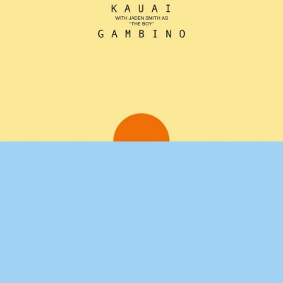 GAMBINO WITH JADEN "THE BOY" SMITH - Kauai