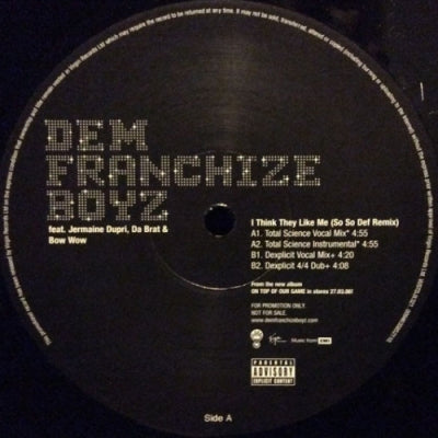 DEM FRANCHIZE BOYZ - I Think They Like Me (So So Def Remix)