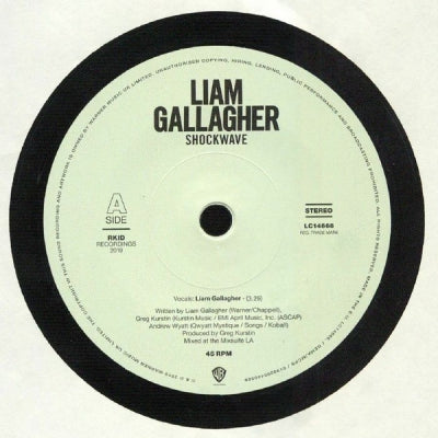 LIAM GALLAGHER - Shockwave