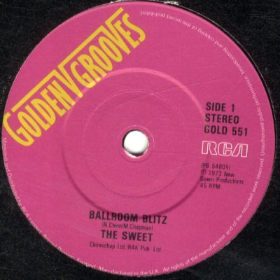 THE SWEET - Ballroom Blitz / Wig Wam Bam