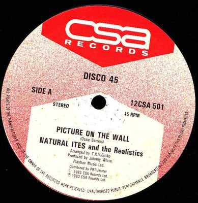 THE NATURAL ITES & REALISTICS - Picture On The Wall / Jah Works Mamma