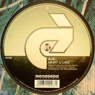 AJC - What U Like / Sticks & Stones