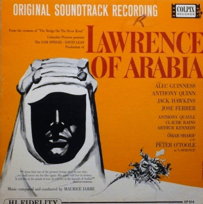 MAURICE JARRE, THE LONDON PHILHARMONIC ORCHESTRA - Original Soundtrack Recording: Lawrence Of Arabia