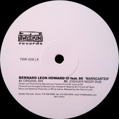 BERNARD LEON HOWARD III FEATURING 80 - Marscarter