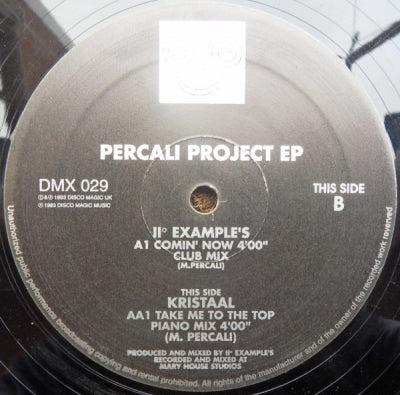 IIº EXAMPLE'S / KRISTAAL - Percali Project EP