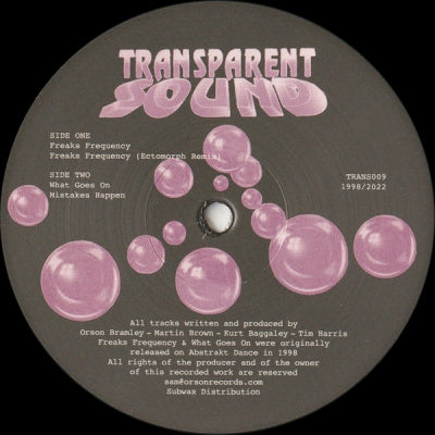 TRANSPARENT SOUND - Freaks Frequency