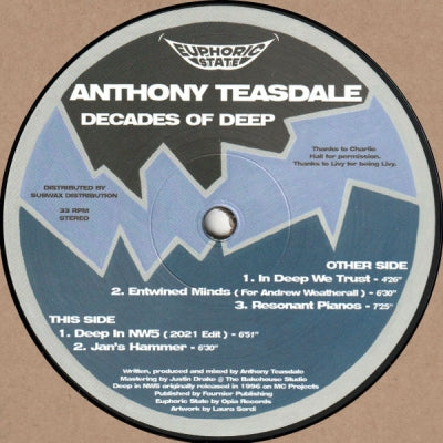 ANTHONY TEASDALE - Decades of Deep