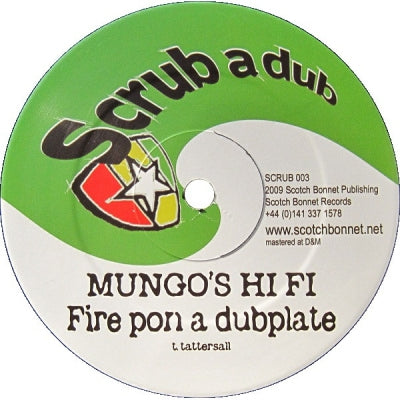 MUNGO'S HI FI / ITCHY ROBOT - Fire Pon A Dubplate / Playback
