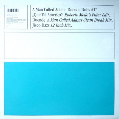 A MAN CALLED ADAM - Duende Dubs #1