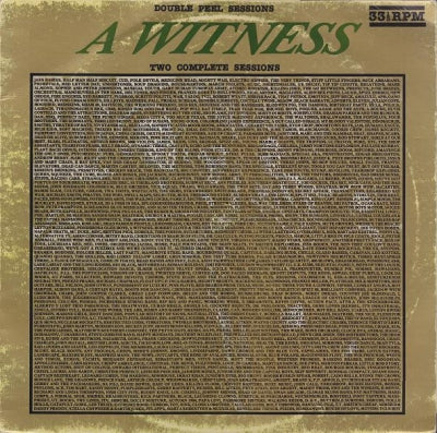A WITNESS - The Peel Sessions