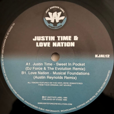 VARIOUS (JUSTIN TIME / LOVE NATION) - Remixes By DJ Force + The Evolution + Austin Reynolds