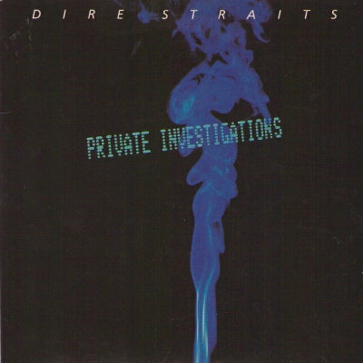 DIRE STRAITS - Private Investigations / Badges, Posters, Stickers, T-Shirts