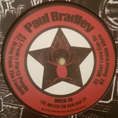 PAUL BRADLEY - The Match Tin Can Box EP