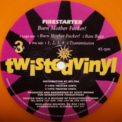 FIRESTARTER - Burn Mother Fucker!