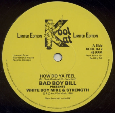 BAD BOY BILL PRESENTS WHITE BOY MIKE & STRENGTH - How Do Ya Feel