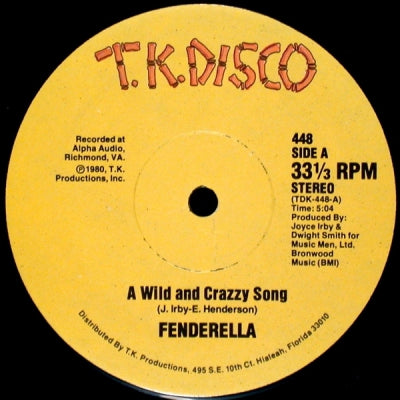 FENDERELLA - A Wild And Crazzy Song