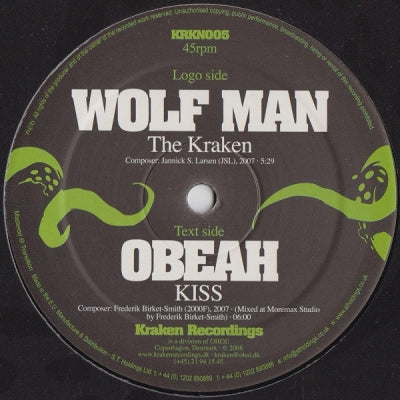 WOLF MAN / OBEAH - The Kraken / Kiss