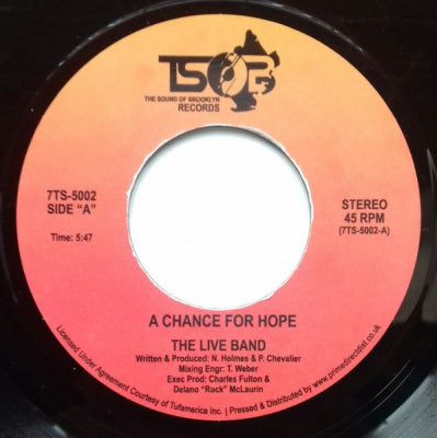 THE LIVE BAND - A Chance For Hope