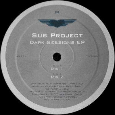 SUB PROJECT - Dark Sessions EP