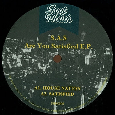 S.A.S. - Are You Satisfied E.P.