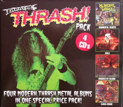 MUNICIPAL WASTE / EVILE / BONDED BY BLOOD  / GAMMA BOMB - Earache Thrash! Pack