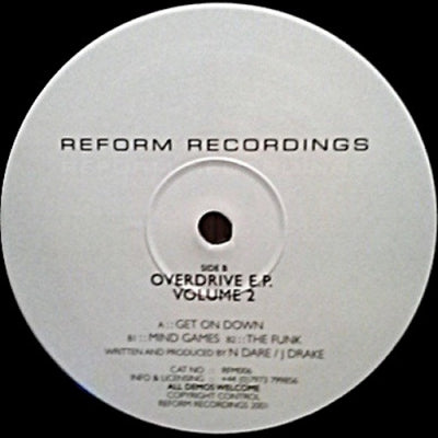 OVERDRIVE - Overdrive E.P. Volume 2