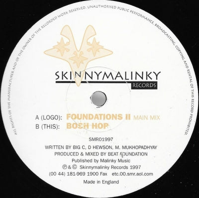 BEAT FOUNDATION - Foundations II / Bosh Hop