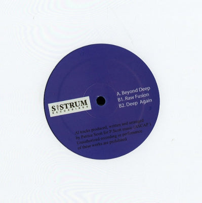 PATRICE SCOTT - Beyond Deep
