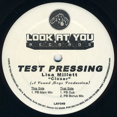 LISA MILLETT - Closer