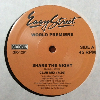 WORLD PREMIER - Share The Night