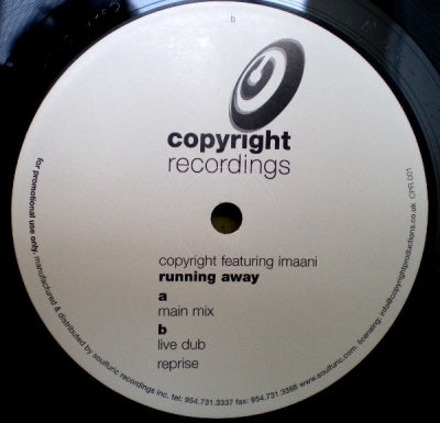 COPYRIGHT FEATURING IMAANI - Running Away