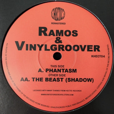 RAMOS & VINYLGROOVER - Phantasm / The Beast (Shadow)