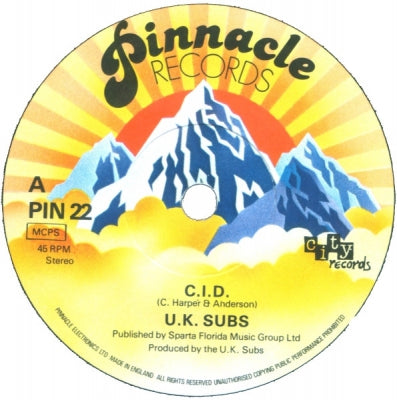 U.K. SUBS - C.I.D.
